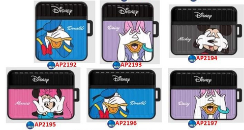 【門市發售】迪士尼 行李箱款 Aiprods Case（Pro/Pro2/3代）