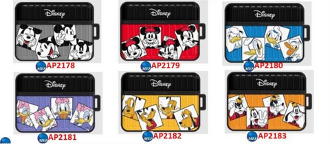 【門市發售】迪士尼 行李箱款 Aiprods Case（Pro/Pro2/3代）
