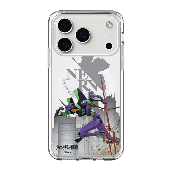 Evangelion Clear Case / iPhone Case / Android Case / Samsung Case  新世紀福音戰士 正版授權 全包邊氣囊防撞手機殼 (EVA-01(spear))