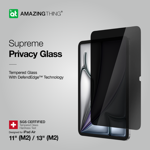 【門市發售】AmazingThing  防窺 玻璃保護貼（iPad mini/Air/Pro）