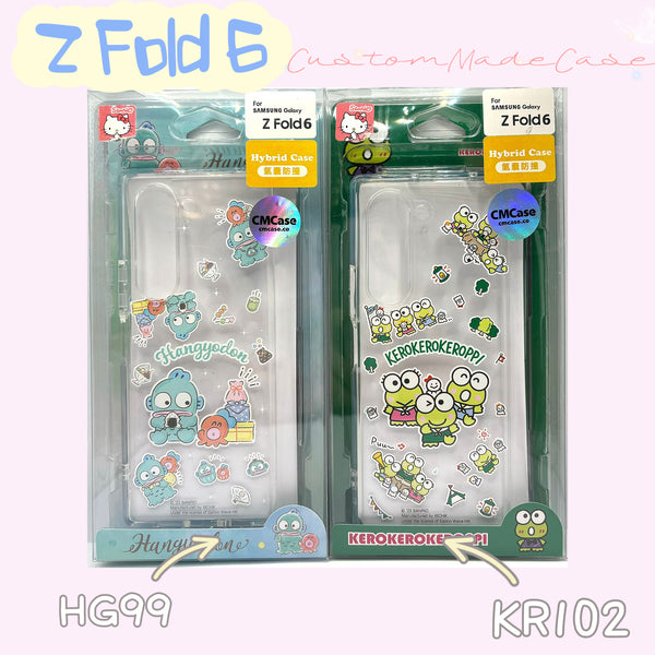 【門市發售】Samsung Z Fold 6 手機殼  公仔款
