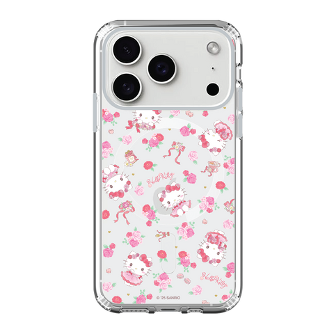Hello Kitty Clear Case / iPhone Case / Android Case / Samsung Case 正版授權 全包邊氣囊防撞手機殼 (KT166)