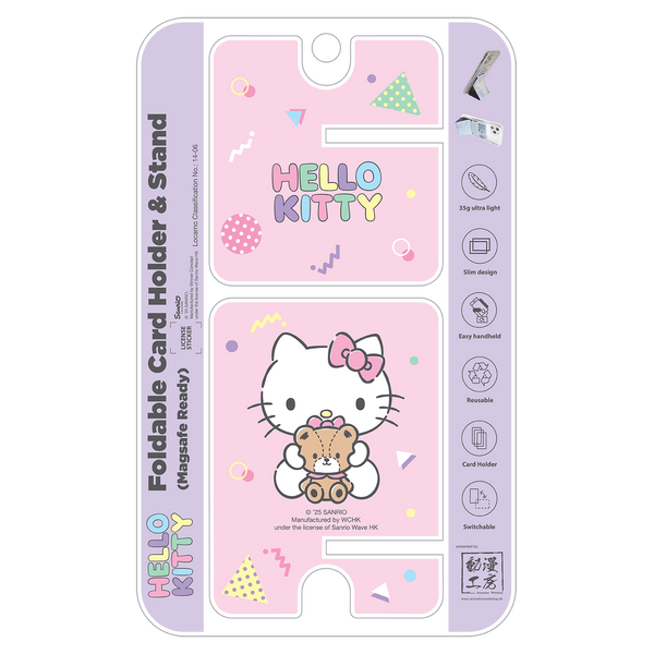 Hello Kitty Magsafe Card Holder & Phone Stand (KT164CC)