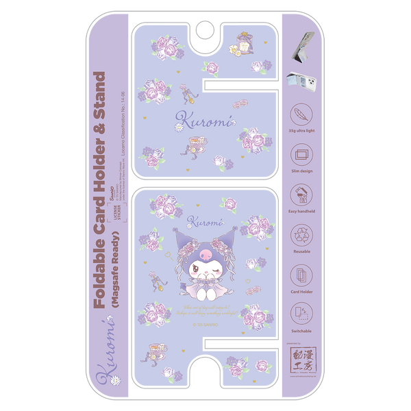 Kuromi Magsafe Card Holder & Phone Stand (KU108CC)
