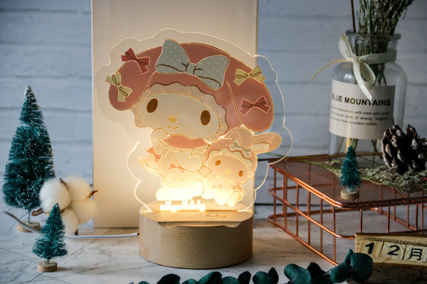 My Melody Acrylic LED Lamp (MM82L)