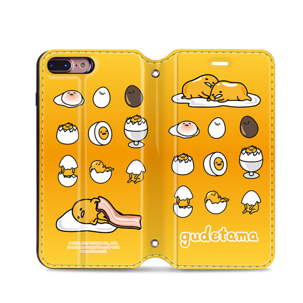 Gudetama Leather Flip Case (GACM02)