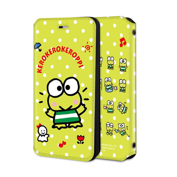KeroKeroKeroppi Leather Flip Case (KRCM03)