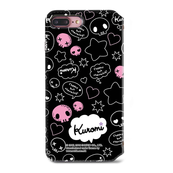 Kuromi Leather Flip Case (KUCM02)