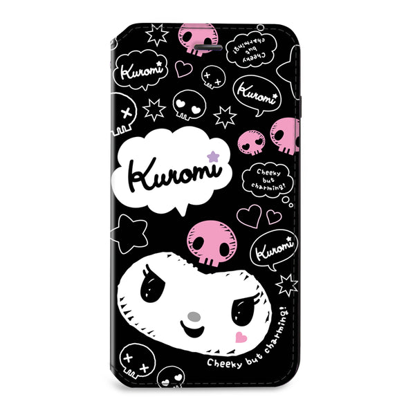 Kuromi Leather Flip Case (KUCM02)