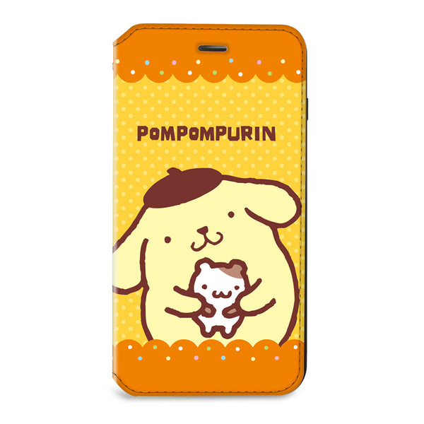 Pom Pom Purin Leather Flip Case (PNCM01)