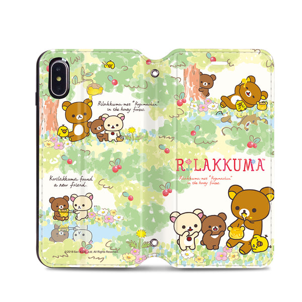 Rilakkuma Leather Flip Case (RKCM02)